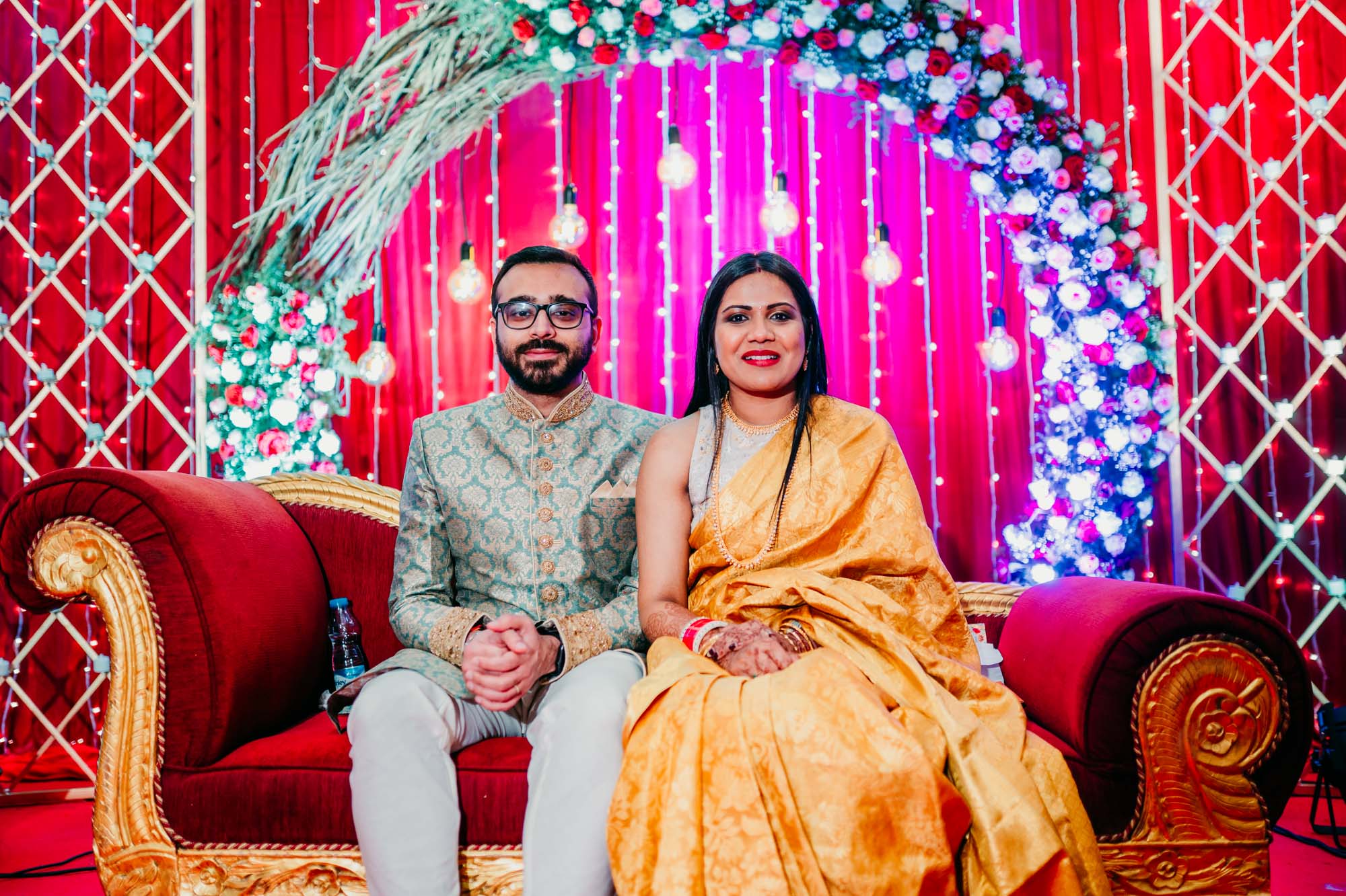 Monica & Saurabh Reception — photo 18